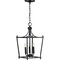 Progress Lighting Parkhurst Collection Black Three-Light Foyer P500213-031 - alternate 2